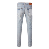 Purple Brand Jeans Pure Cotton High Street Trend